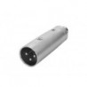 3P XLR MALE a RCA FEMELLE