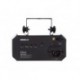 EFFET LED - 2 FAISCEAUX LUMINEUX COLORES AVEC STROBOSCOPE - 54 x LEDs RGB