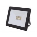 PROJECTEUR LED POUR L'EXTERIEUR - 20 W. BLANC NEUTRE - NOIR