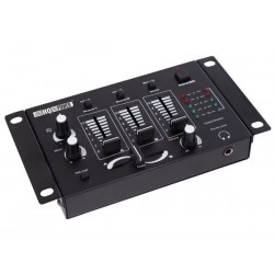 TABLE DE MIXAGE STEREO A 3 CANAUX 2 ENTREES MICRO