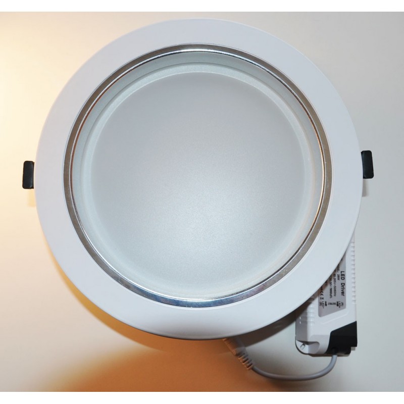 plafonnier moderne en aluminium rond,Lampe intégrées LM400 K:3000 7 W 230V LED Spot encastrable blanc 