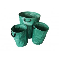  lot de sacs de jardin - 1 x 270 l - 2 x 65 l - extra fort 