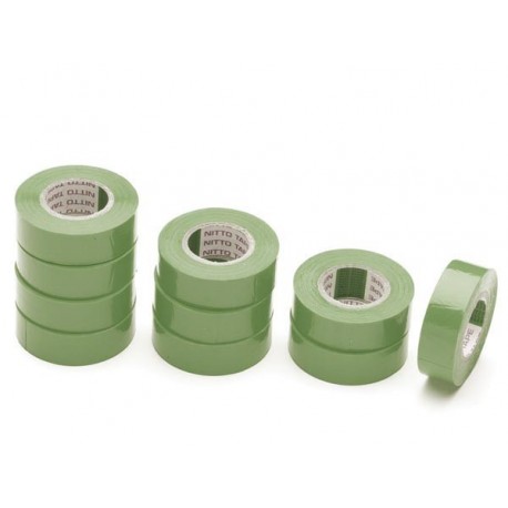  nitto - ruban adhesif isolant - vert - 19 mm x 20 m 