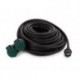  rallonge electrique avec 2 prises - usage exterieur - schuko - 20 m 