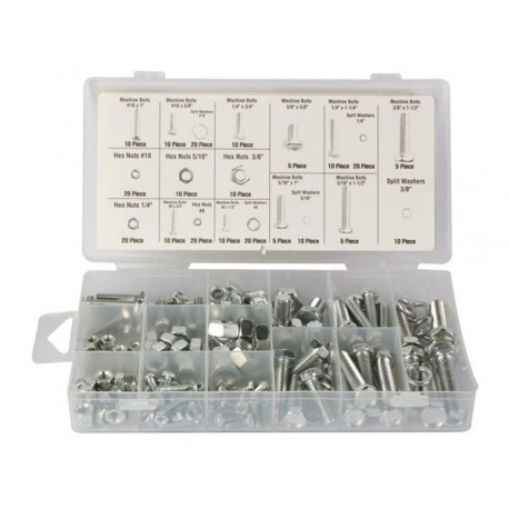  jeu d'ecrous et boulons - 240 pcs 