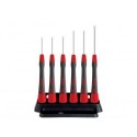  Wiha Jeu de tournevis de précision PicoFinish® TORX® MagicSpring® 6 pcs avec étui (42998) 
