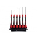  Wiha Jeu de tournevis de précision PicoFinish® TORX® 6 pcs avec étui (42996) 