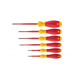  wiha jeu de tournevis softfinish® electric slimfix torx® tamper resistant 6 pcs (41245) 
