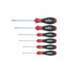  wiha jeu de tournevis softfinish® torx® magicspring® 6 pcs (27746) 