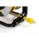  stanley fatmax - enrouleur neoprene avec systeme "anti-twist" - 40 m - 3g2.5 - 4 prises 