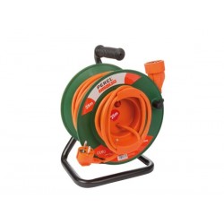  enrouleur de cable pour jardin 25 m - 3g1.5 