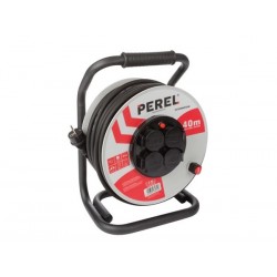  enrouleur professionnel neoprene - 40 m - 3g2.5 - 4 prises - terre francaise 