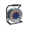  ENROULEUR NEOPRENE AVEC SYSTEME "ANTI-TWIST" - 40 m - 3G2.5 - 4 PRISES - TERRE FRANÇAISE 