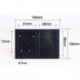  support de projet pour carte de developpement arduino® uno avec platine d'experimentation wpa508