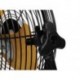  ventilateur de sol - acier - ø 30.5 cm - noir/jaune 