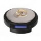  mini balance de precision numerique - rond - 500 g / 0.1 g - avec ecran lcd retractable  