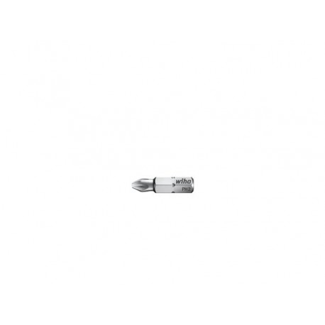  wiha embout standard 25 mm phillips 1/4" (01659) ph3 