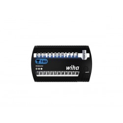  wiha jeu d'embouts xlselector embout t de 50 mm phillips, torx®, six pans, 13 pcs 1/4" (41831) 