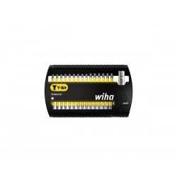  wiha jeu d'embouts xlselector embout y de 25 mm torx®, 31 pcs 1/4" (41833) 