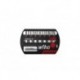  wiha jeu d'embouts bitbuddy® embout ty de 29 mm torx®, 8 pcs 1/4" (42136) 