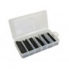 COFFRET GAINES THERMORÉTRACTABLES - Diam 1 a 9 mm - NOIR 10cm - 170 pcs